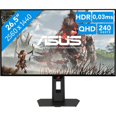 ASUS ROG Strix OLED XG27AQDMGR - QHD OLED Gaming Monitor - 240 Hz - 0.03ms - G-Sync Compatible - 27 Inch