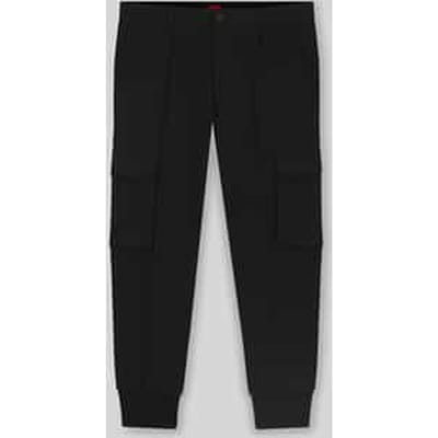 Tapered fit stoffen broek met bandplooien, model 'GALVIN241'