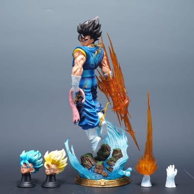 Mooie LK Studio HB Vegito Dragon Ballz Figuren Anime Figuur Ssj3 Super Saiyan Standbeeld Verzamelaar PVC Figuur Goku Collectie Modus T