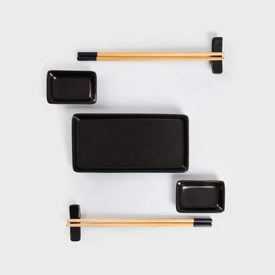 HOMLA - Sushi Set - 9-delig - Zwart