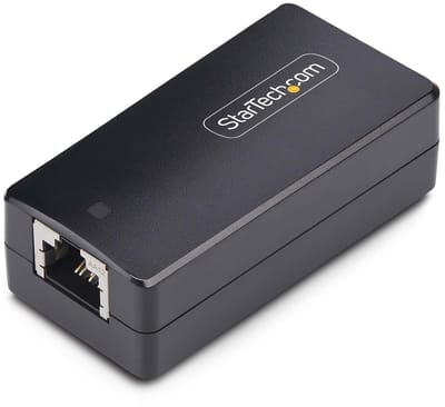 StarTech.com 1-Port Gigabit Netwerk Isolator, Compacte In-line RJ45 Ethernet Coupler met 4kV Galvanische Isolatie, IP40, DIN Rail Monteerbaar, TAA Compliant