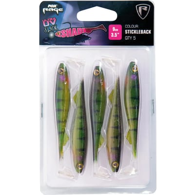 Lokvogels Fox Rage Slick Shad UV (x5)