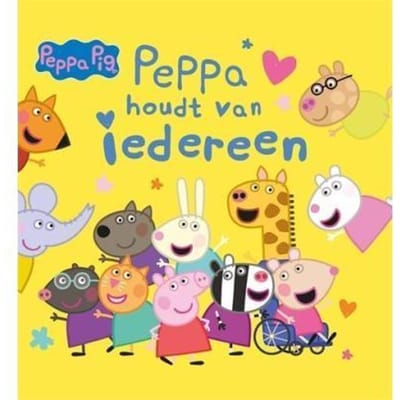 Peppa Pig - houdt van iedereen Voorleesboeken Baby- en peuterboeken