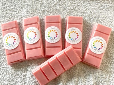 Waxmelts HAPPY BLISS waxmelt geur - Linden - handgemaakt - 100% sojawax - aromatic - voor geurbrander - huisparfum -