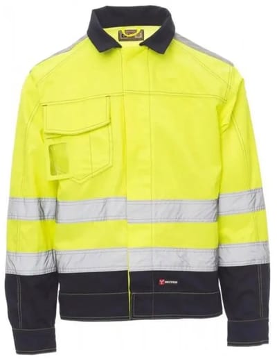Payper Safe Hi-Vi Winter - fluorescent yellow/navy blue - M