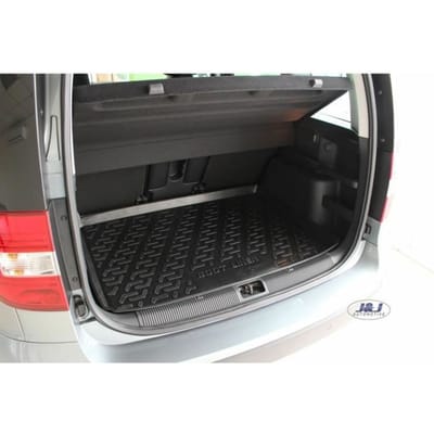 J&J AUTOMOTIVE | Tapis De Coffre Caoutchouc Premium Pour Skoda Yeti 2009-2017 noir