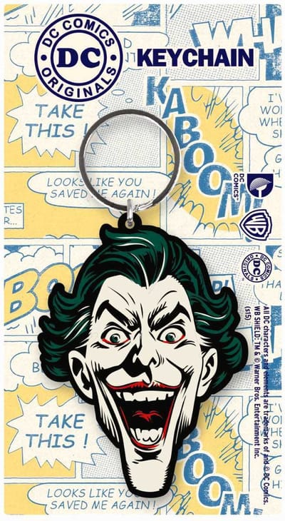 DC Comics - The Joker - Sleutelhanger - Rubber