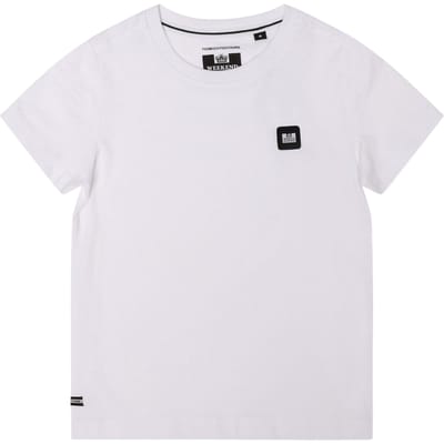Weekend Offender Kinder-T-shirt van katoen uit Kingston (Wit)