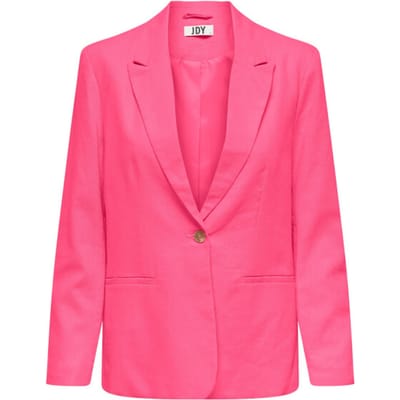 Jacqueline de Yong Maya l/s linen blazer