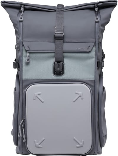 Ulanzi BP04 Hard Shell Camera Rugzak 25 liter met Find My Tracker - Beschermend - Uitvouwbaar - Geschikt voor camera en lenzen - Meerdere compartimenten - Grijs