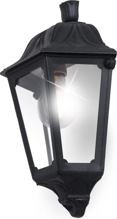 Fumagalli Daria Wandlamp Zwart E27