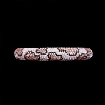 Victoria Valenza 925 Sterling Zilveren Panter Armband met Zirkonia Stenen - Armband - 925 sterling zilver - Panter armband - Zirkonia