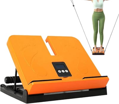 Verstelbaar Slant Board - Kuit Stretch Plank - Oefening en Herstel - 6 Posities met Timer - 31.8 cm Lengte