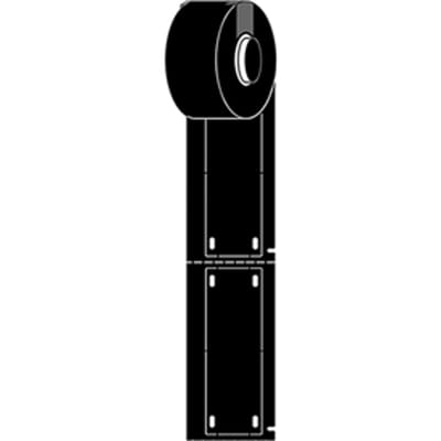 Brady M6-25x75-B7598-BK polyurethaan tags zwart | 25 mm x 75 mm (origineel)