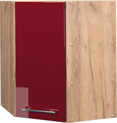 Vicco Fame-Line Hoek hangkast – 57 cm Bordeauxrode hoogglans