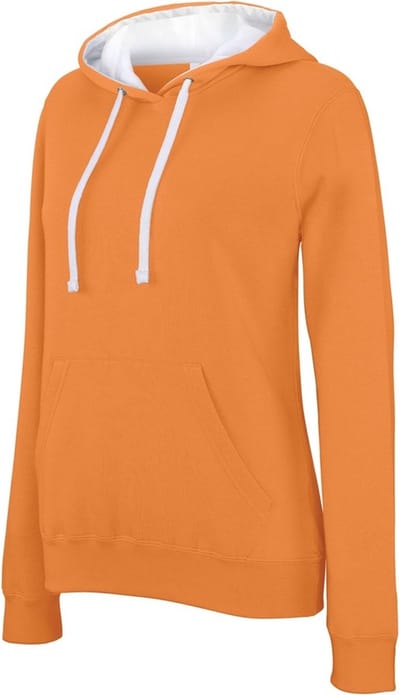 Oranje sweater/hoodie voor dames - Holland feest kleding - Supporters/fan artikelen S
