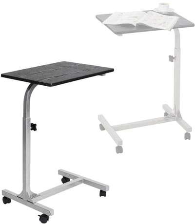 CLVP® Laptoptafel op Wielen - Bedtafeltje - Bijzettafel