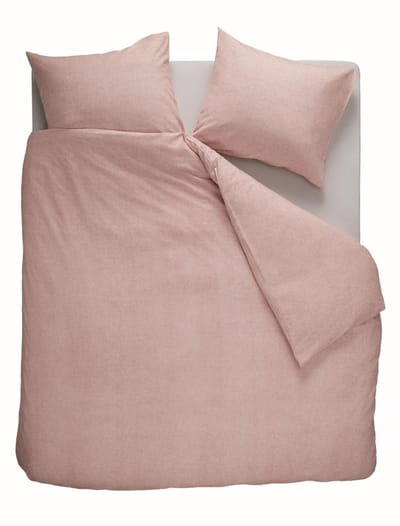 Beddinghouse Frost dekbedovertrek - Tweepersoons - 200x200/220 - Zacht Roze