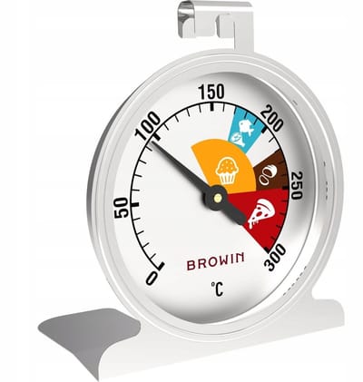 Roestvrijstalen Oven- en Rookoven Thermometer 0-300°C