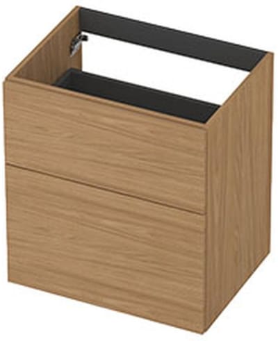 INK - Onderkast 2L A-sym Decor Tbv Grepen - 600x450x650 Mm - Blank Eiken
