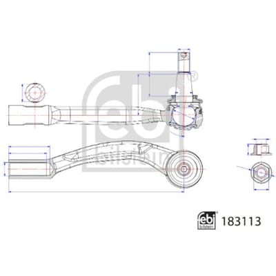 Spoorstangeind FEBI BILSTEIN 183113