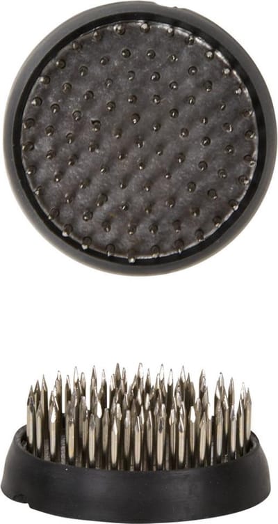 Esschert Design - Kenzan - Ikebana - 34 mm rond - Premium kwaliteit voor bloemschikken