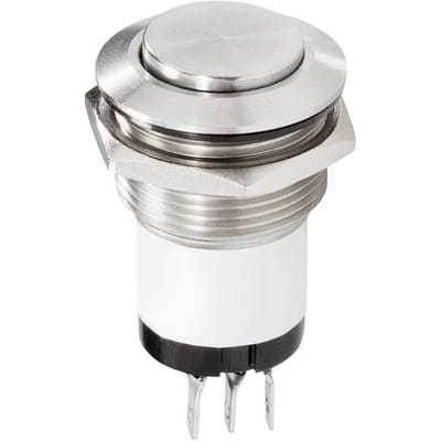 Renkforce RF-4707810 Belknop 1-voudig RVS