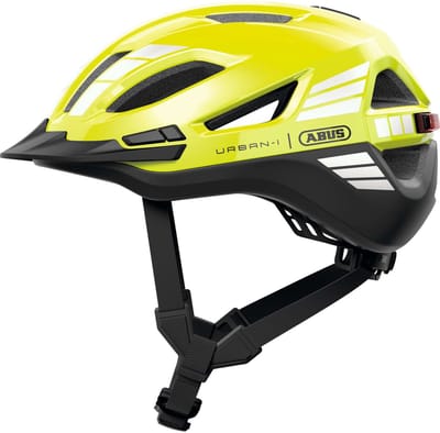 Fietshelm ABUS URBAN-I 4.0 ACE signal yellow L - 57-61 cm - geel - Geschikt voor gebruik op elektrische fietsen - stadsfietsen - 300 g