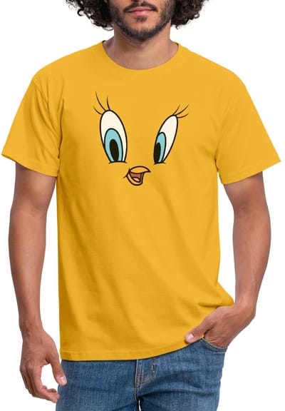 Looney Tunes Tweety Bird kostuum T-Shirt Heren