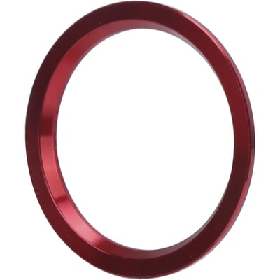 Cache Anneau Bouton Démarrage Arrêt Allumage Moteur Alliage d'Aluminium Rouge Remplacement pour A4 A5 A6 Q5 black