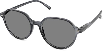Vista Bonita ARTI – Zonneleesbril UV400 – Sterkte +0.50 – Kleur Midnight Blue – Unisex model - Licht montuur – Fijne pasvorm – Flexveren - Inclusief etui en doekje