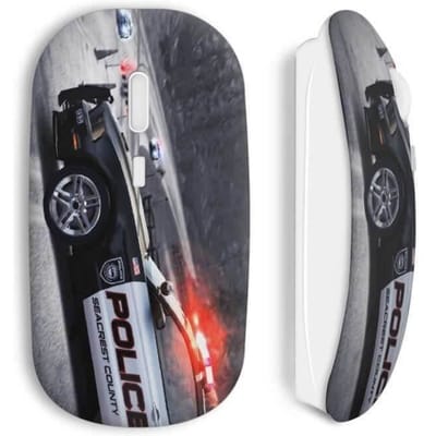 Souris Sans Fil Police Voiture