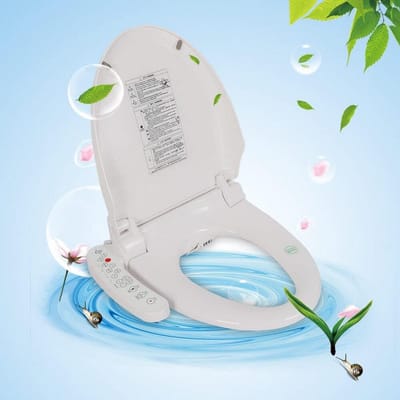 Elektrisch Bidet Toiletbril met Verwarmde Zitting en Douchefunctie
