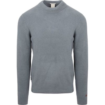Sweaters Cast Iron Trui Knitted Storm Blauw