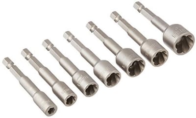7-delige PowerGrip Trekker Set voor Houtbewerking