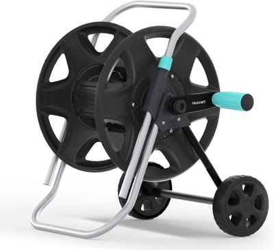 Slangwagen Metaal - Tuinslanghouder Rol - Zorgeloos Water Geven - Robuust Heavy Duty Ontwerp