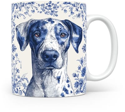 Mok Great Dane Beker voor koffie of tas voor thee, cadeau voor dierenliefhebbers, moeder, vader, collega, vriend, vriendin, kantoor, opa, oma, hond, kerst, sinterklaas, verjaardag