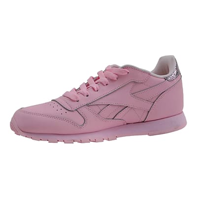 Reebok Kinderen/Kinderen Classic Metallic Leren Trainers (Roze)
