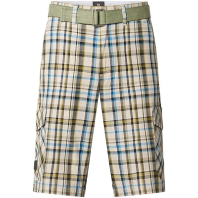 Jan Vanderstorm herren Bermuda - 54 - olijf - Plus Size