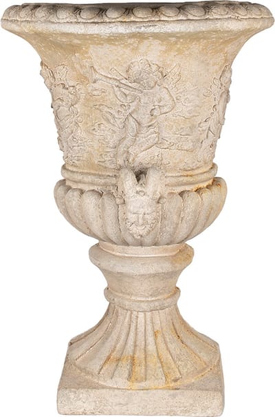 Clayre & Eef Muur bloempot 76 cm Beige Magnesium (MGO)