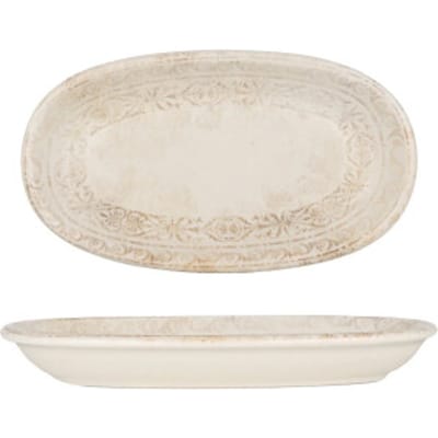 By Bone Serveerschaal - Antico - Porselein - 19x11 cm - set van 2
