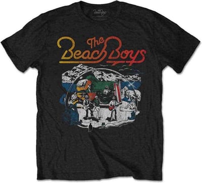 The Beach Boys - Live Drawing Heren T-shirt - S - Zwart