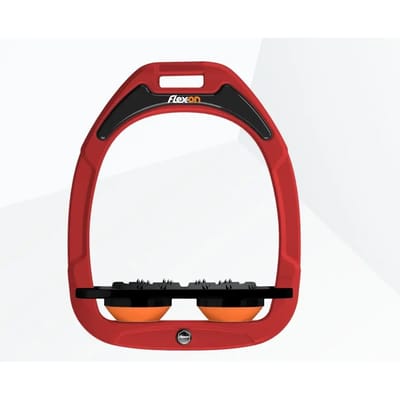 Platte Ultra Grip Steigeren Rood/Zwart/Oranje Flex-On Green Composite