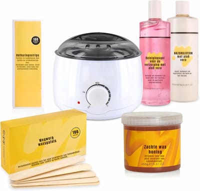AHD® Wax Apparaat - Wax Set - Wax Kit - Veelkleurig - 32cm x 26cm x 25cm