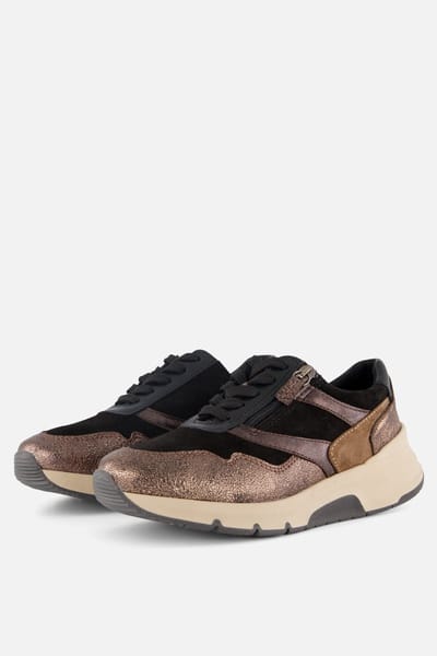 Feyn Jasmin 26 Sneakers brons Suède - Maat 36