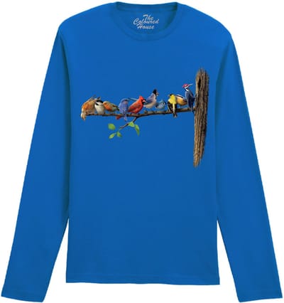 Vogels Birds The Coloured House Longsleeve T-shirt S