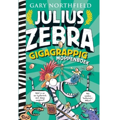 Gigagrappig Moppenboek - Julius Zebra - Gary Northfield
