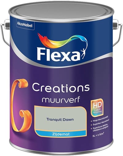 Flexa - Creations Muurverf Zijdemat - Tranquil Dawn - Mengverf - 5 L