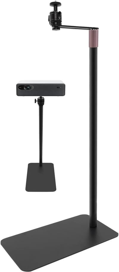 Projector Stand - Vloerstandaard Projector - Film Kijken - 360 Graden Draaibaar - 60-120 cm - Zwart