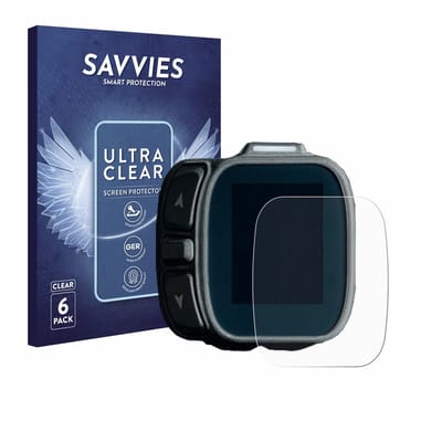 Savvies - Screenprotector voor Giant Ridecontrol Dash 2 2026 - Folie Beschermfolie transparant 6 Stuks